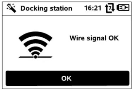 VIKING iMow MI 632 P - Linking the robotic mower and docking station - 2