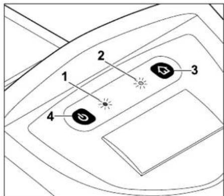 VIKING iMow MI 632 P - Docking station controls - 1