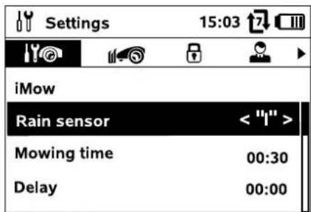 VIKING iMow MI 632 P - Settings - 1