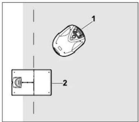 VIKING iMow MI 632 P - Connecting the perimeter wire - 2