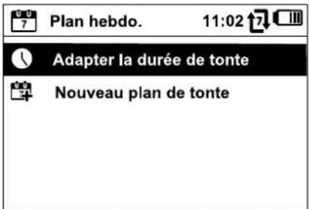VIKING iMow MI 632 P - Plan hebdomadaire - 1
