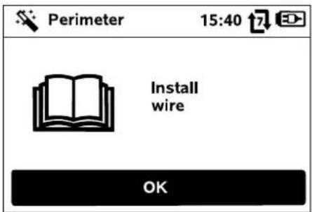 VIKING iMow MI 632 P - Routing the perimeter wire - 1