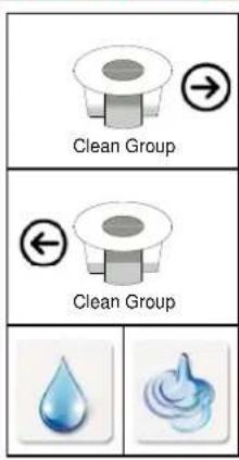 Caffitaly S9001 - DURING THE AUTOMATIC CLEANING CYCLE OF THE 2 GROUPS - 1