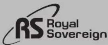 Royal Sovereign ES910 - LIMITED ONE YEAR WARRANTY - 1