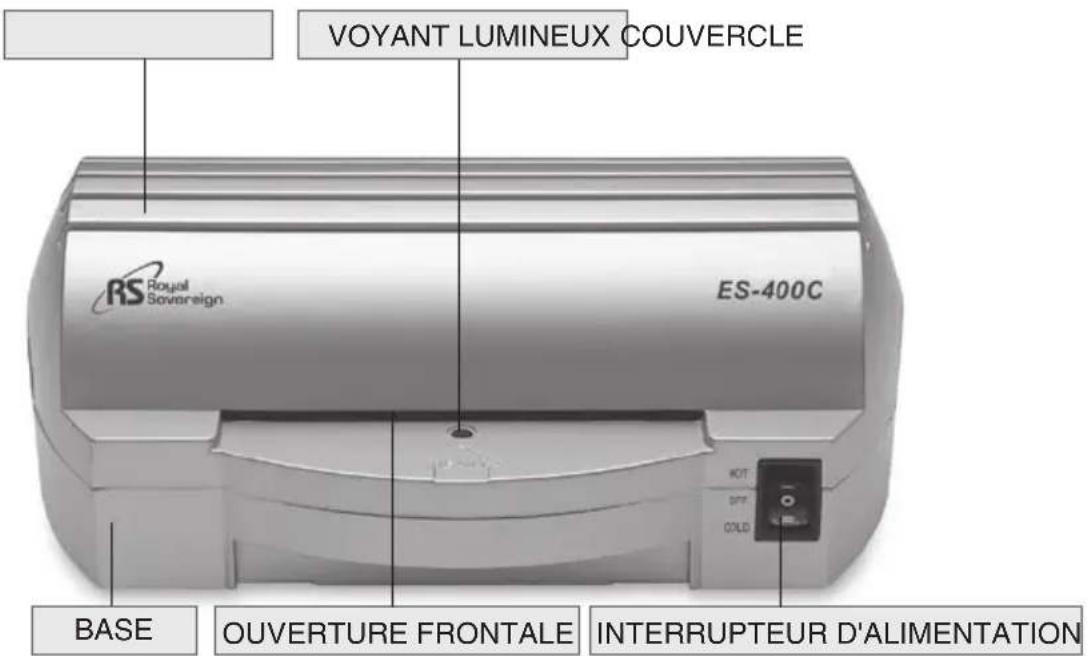 Royal Sovereign ES400C - PARTIES PRINCIPALES - 1