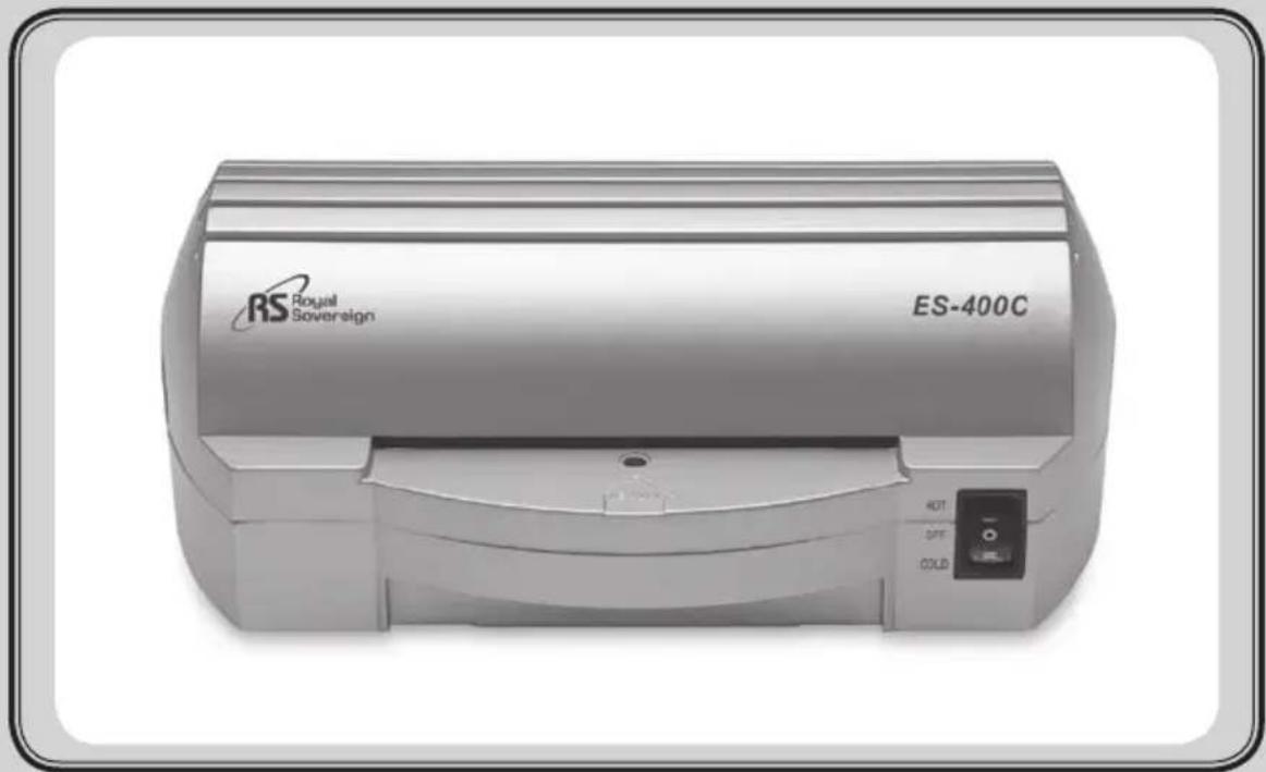 Royal Sovereign ES400C - GUIDE D'UTILISATION - 1
