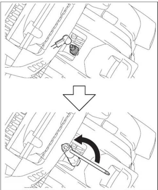 MAKITA EB7660TH - Comprobación de la bujía - 2
