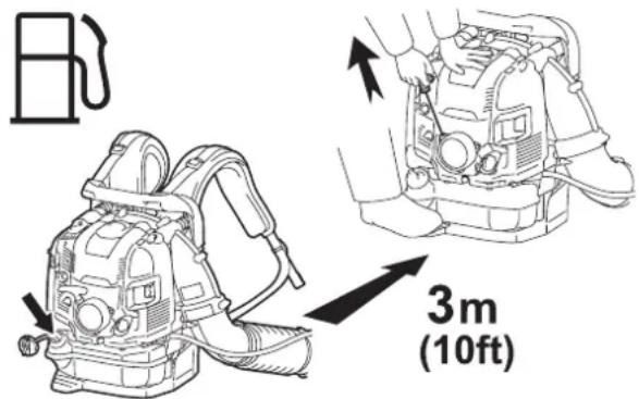 MAKITA EB7660TH - Plein de carburant - 2