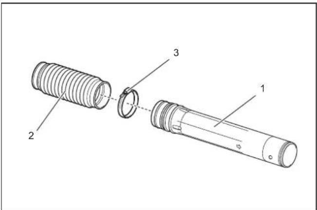 MAKITA EB7660TH - Zusammenbau den Blasrohr - 1