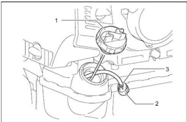 MAKITA EB7660TH - Limpieza del filtró de combustible - 1