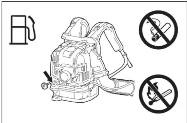 MAKITA EB7660TH - Rifornimento di carburante - 1