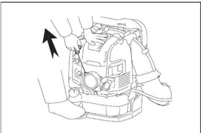 MAKITA EB7660TH - Arrancar o coprador - 2