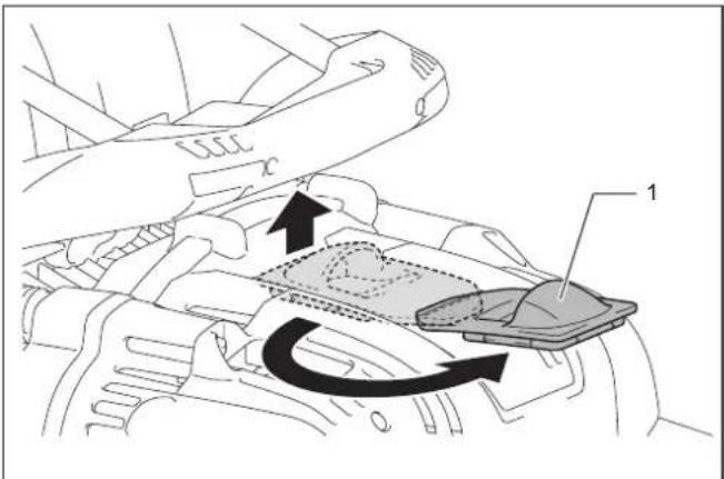 MAKITA EB7660TH - Verificacao da vela de ignicao - 1