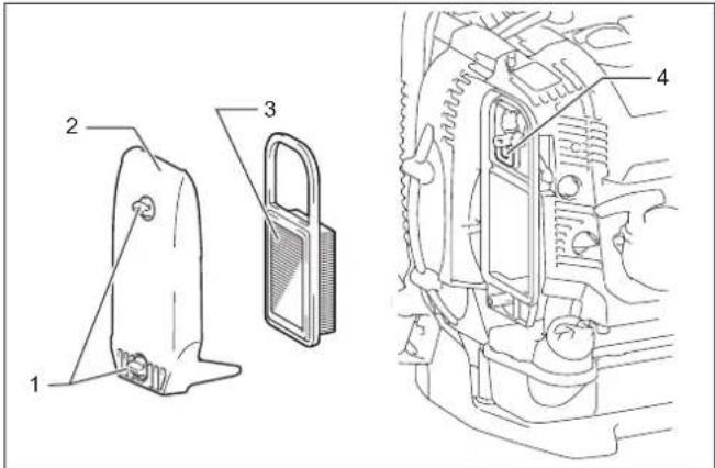 MAKITA EB7660TH - Procedura di pulizia - 1