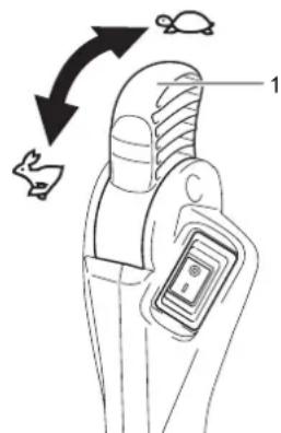 MAKITA EB7660TH - Betjening af blaeseren - 3