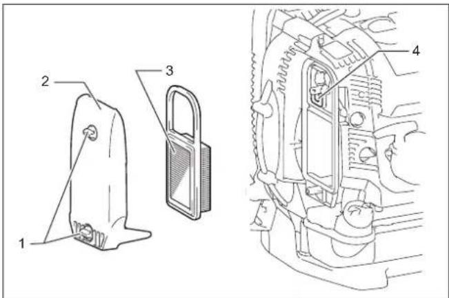 MAKITA EB7660TH - Procedimento de limpeza - 1