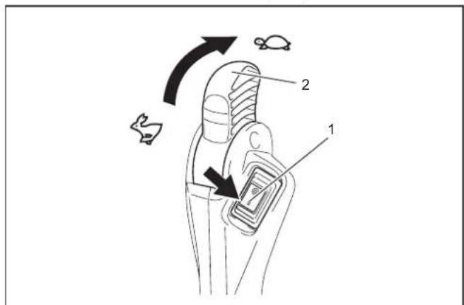 MAKITA EB7660TH - When the engine is cold or after refuelling (cold start) - 2