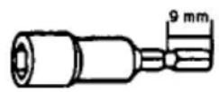MAKITA 6797D - Installazione e rimozione della punta (Fig. 2) Funzionamento dell'interruttore di inversionione ATTENZIONE: (Fig. 6) - 2