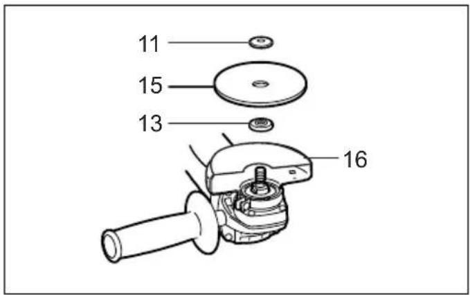 MAKITA DGA450 - 13