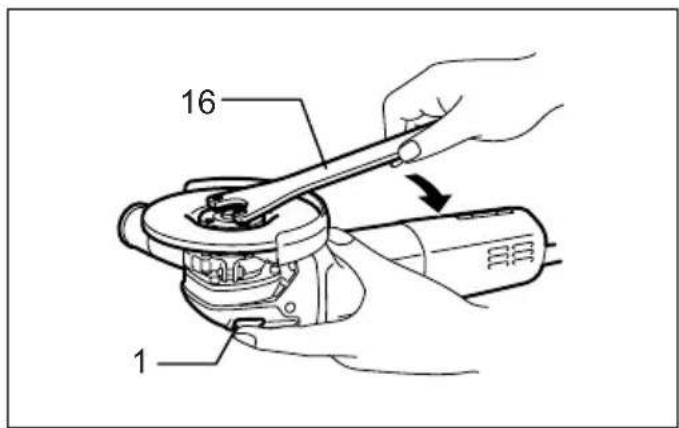 MAKITA 9565CLR - GB Angle Grinder Instruction manual - 15