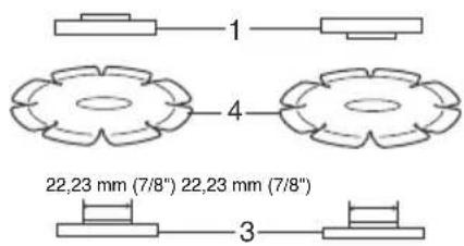 MAKITA 9562CH - Utilisation avec une meule de tronçonnage abrasive / diamantée (accessoire en option) (Fig. 16) - 10