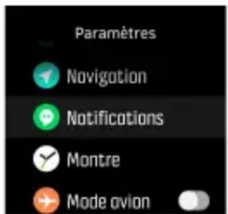 SUUNTO Spartan Ultra - Réglage des paramètres - 2