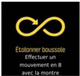 SUUNTO Spartan Ultra - Étalonnage de la boussole - 1