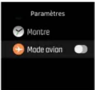 SUUNTO Spartan Ultra - Mode avion - 1