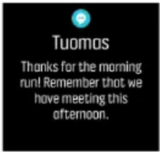 SUUNTO Spartan Ultra - Notifications - 1