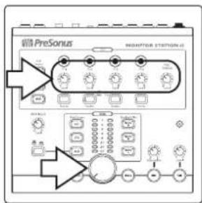 PRESONUS Monitor Station V2 - Branchement de l'alimentation de la Monitor Station V2 - 1