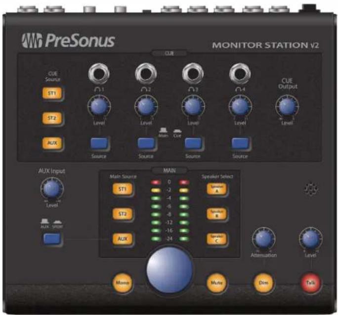 PRESONUS Monitor Station V2 - La face avant - 1