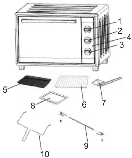 ARDES AR6245S - Informazioni tecniche - 1