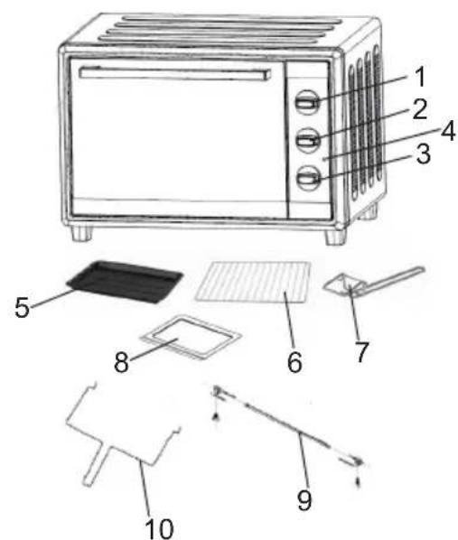 ARDES AR6245S - Advertencias - 1