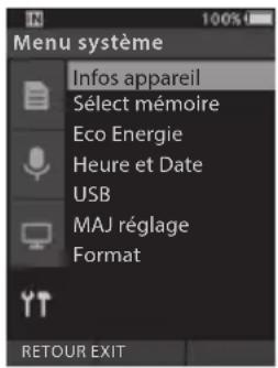 OLYMPUS DS2600 - Changement de l'heure et de la date - 3