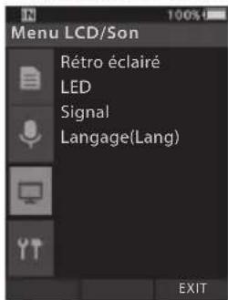 OLYMPUS DS2600 - Comment utiliser le menu - 3