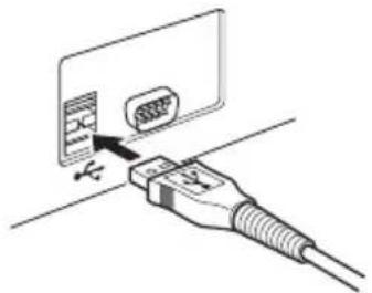 OLYMPUS DS2600 - Connexion à votre ordinateur à l'aide d'un câble USB - 1