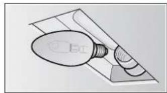 BOSCH DHL555BSD - Changer les ampoules - 3
