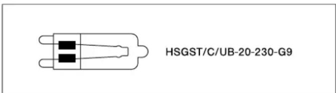 BOSCH DHL555BSD - Substituir lampadas de halogeneo - 1