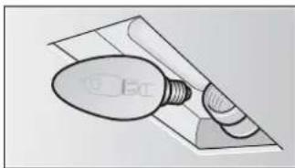 BOSCH DHL555BSD - Replacing filament bulbs - 3