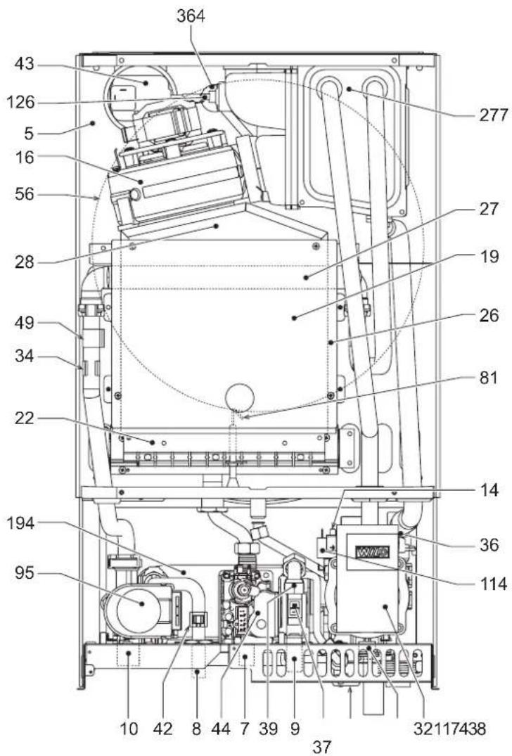 FERROLI DIVAcondens F28 - Ta6nua HncnpaBHOCTe - 5