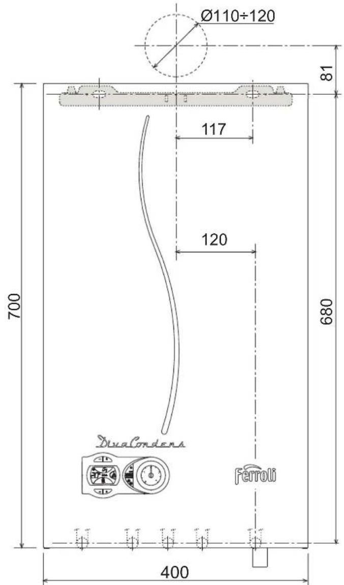 FERROLI DIVAcondens F28 - TECHNICAL DATA AND CHARACTERISTICS - 1