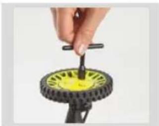 HAMA RACEMACHINE - Mounting the wheels - 4