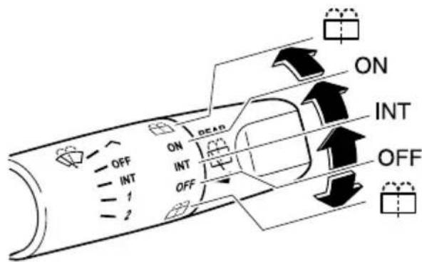 MAZDA speed 3 (2007) - Essue-glacedelunetterriere - 1
