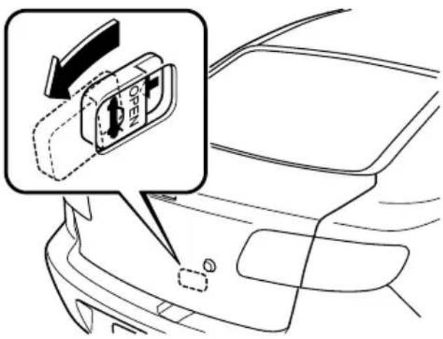 MAZDA speed 3 (2007) - Ouvertureducoffredel'intérieur - 1