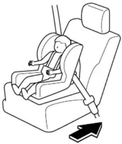 MAZDA speed 3 (2007) - Installationdusystémede dispositifdesécuritépourenfants surlesiegedupassageravant - 1