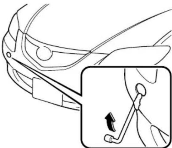 MAZDA speed 3 (2007) - Crocketd'immobilisationavant - 1