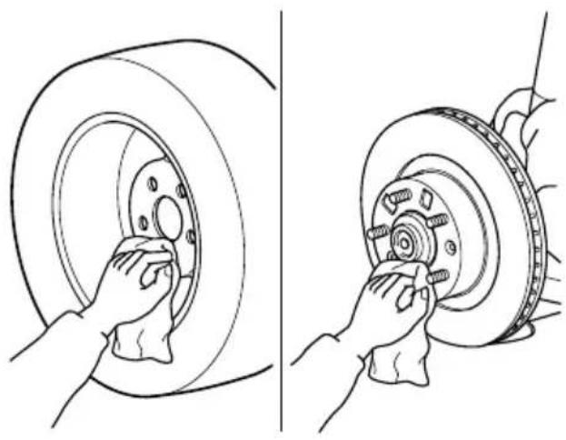 MAZDA speed 3 (2007) - Installationdelarouedesecours - 1