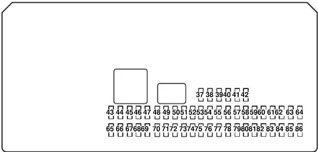 MAZDA speed 3 (2007) - Porte-fusibles(Côtépassager) - 1