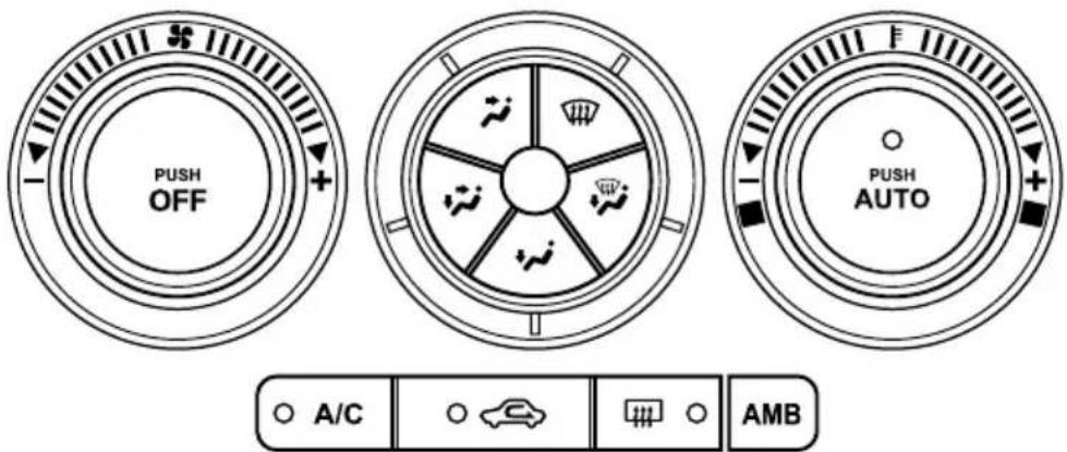 MAZDA speed 3 (2007) - Typesdesystèmesdecommandedetempoérature - 2