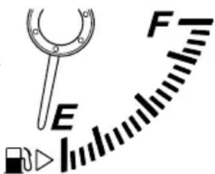 MAZDA speed 3 (2007) - Voyantdeniveaubasdecarburant - 1